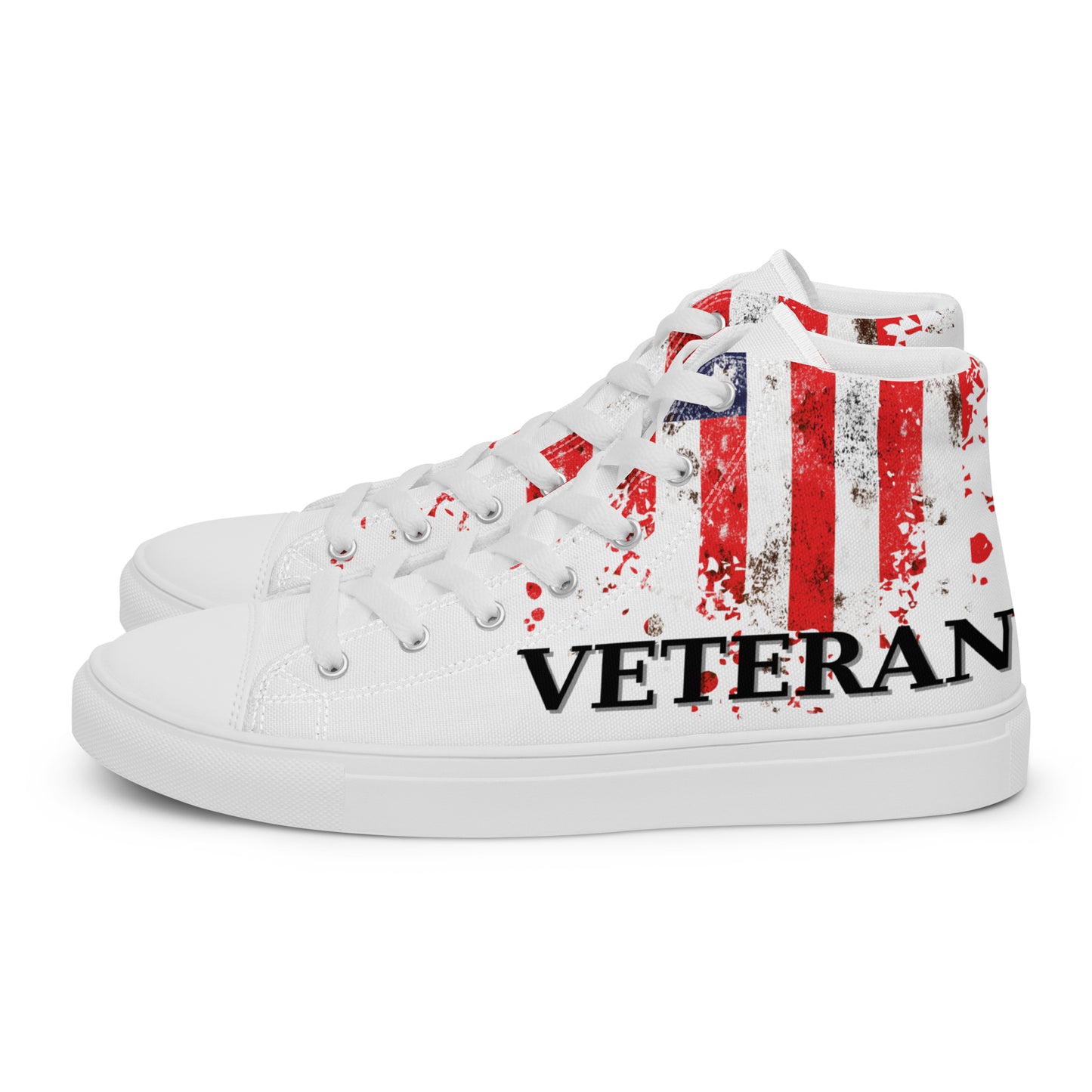 Men’s high top canvas shoes